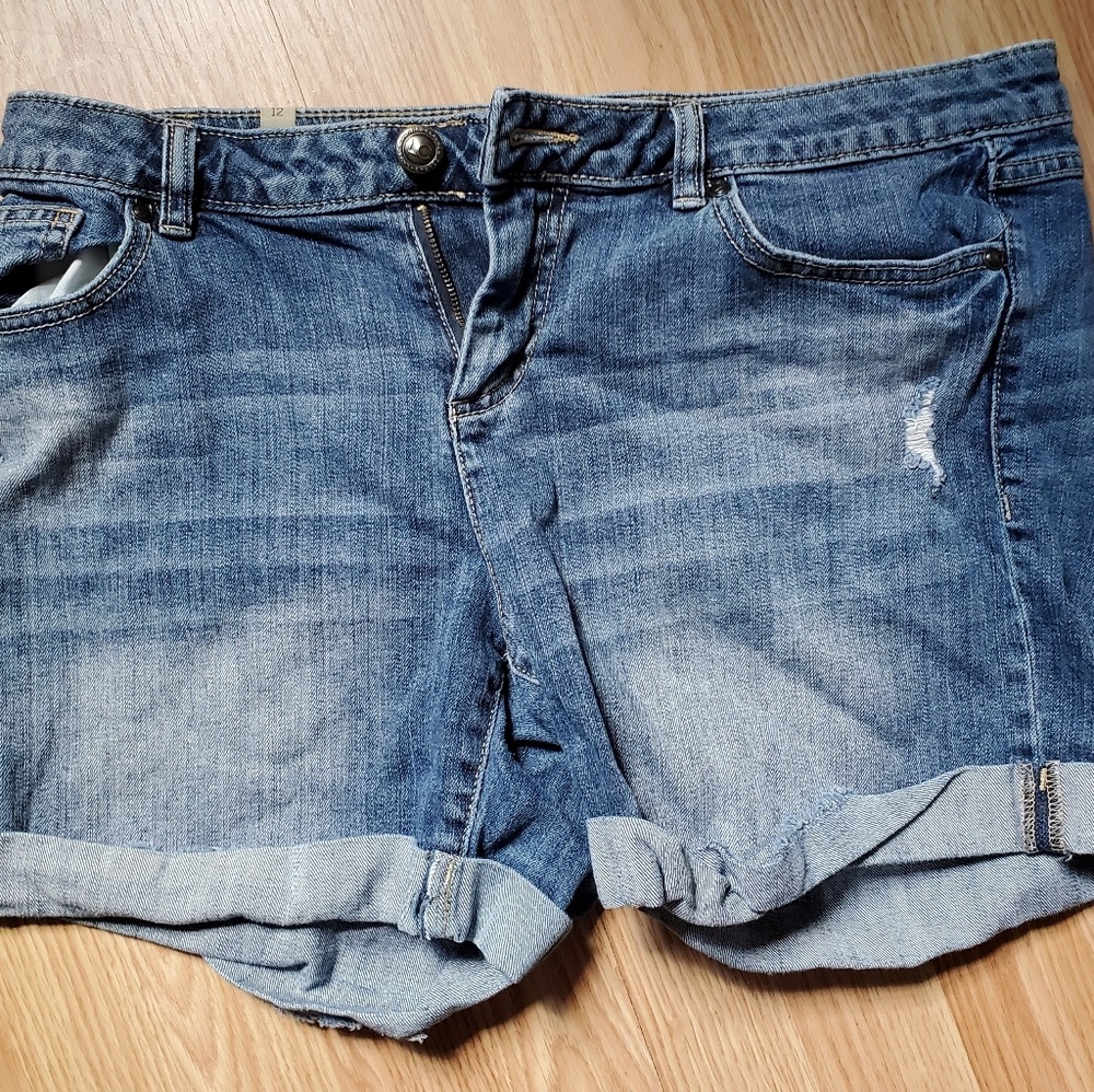 Lauren Conrad Midrise Denim Shorts